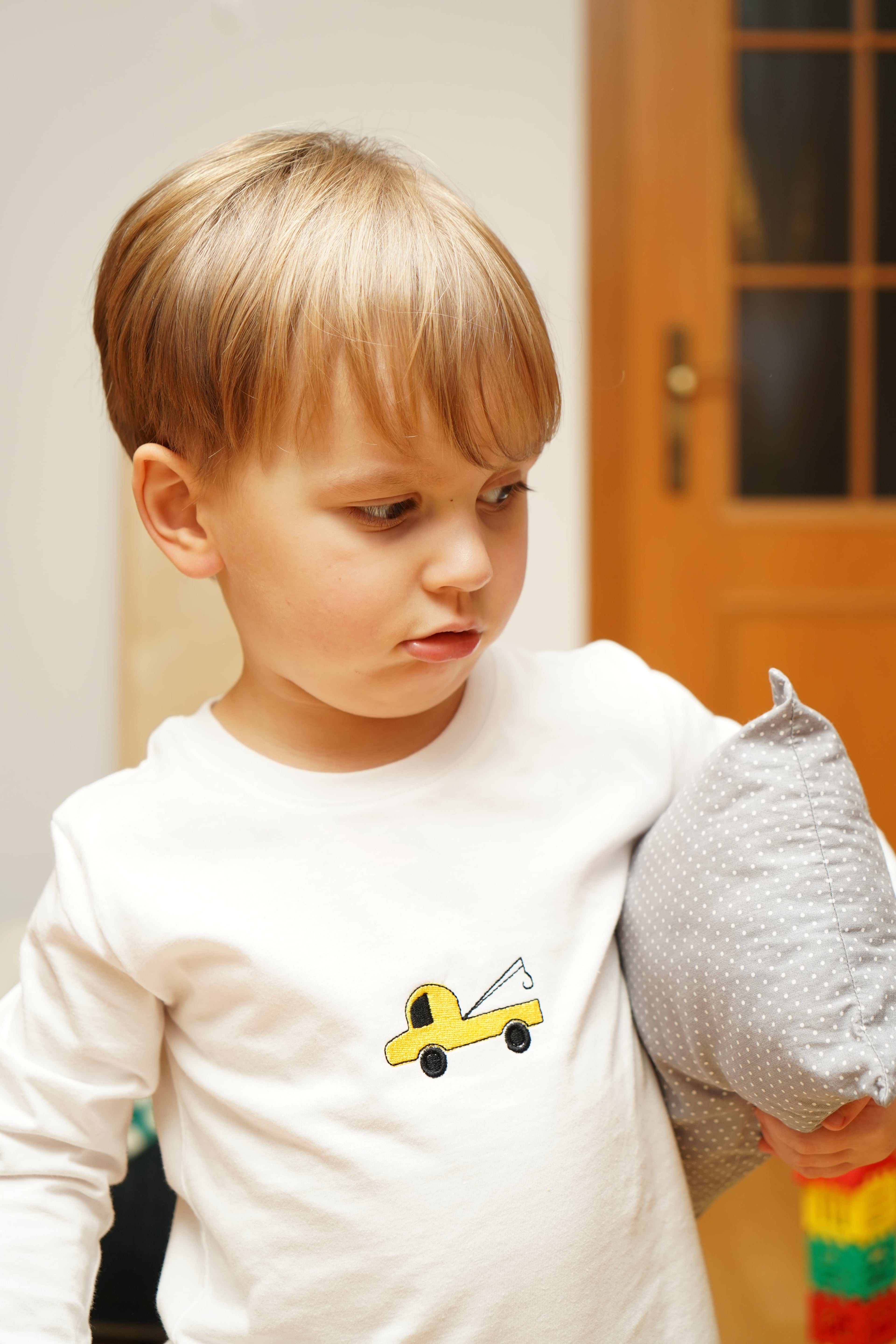 Dětské triko s výšivkou podle obrázku