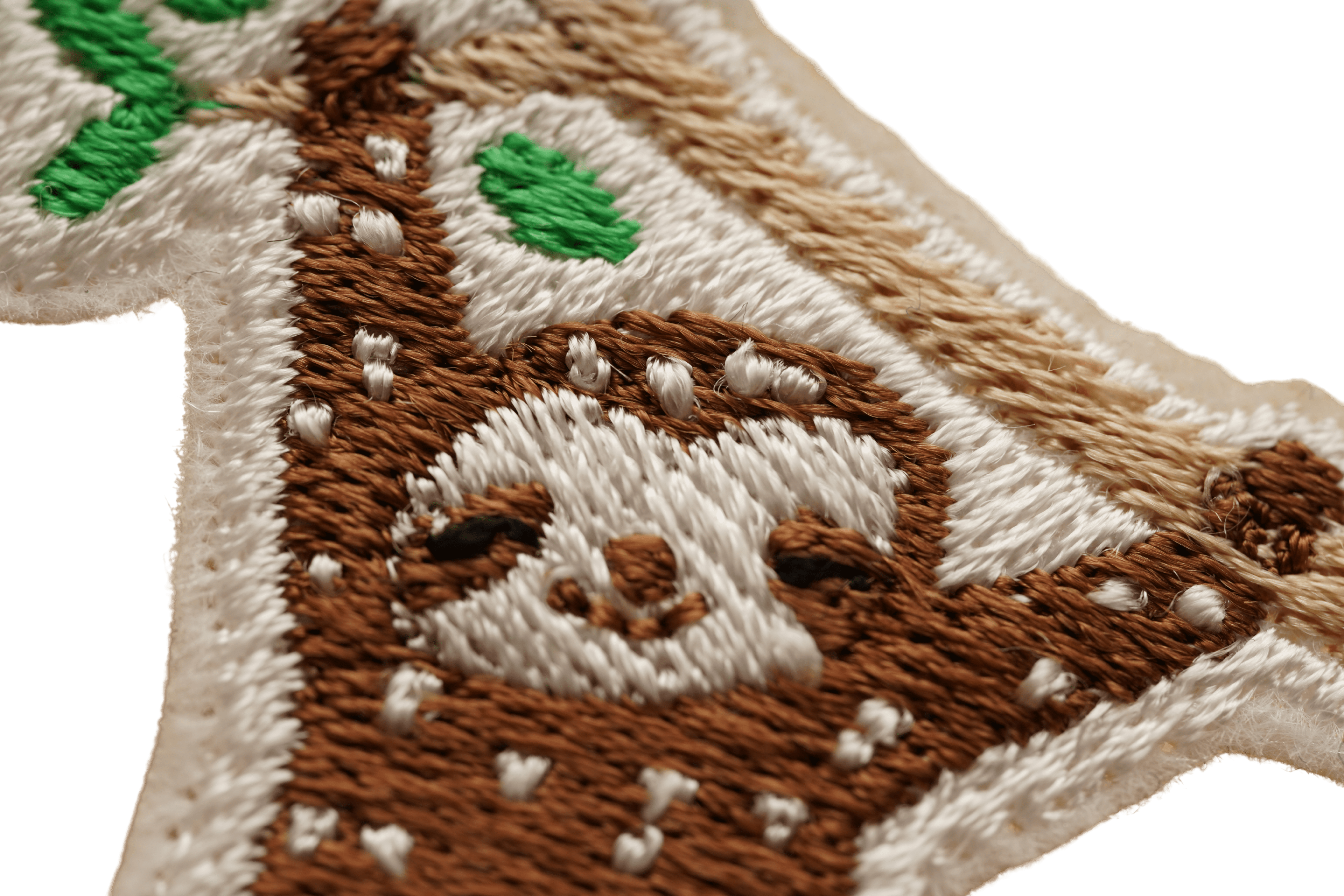 Vyšívaná nažehlovačka - Lenochod