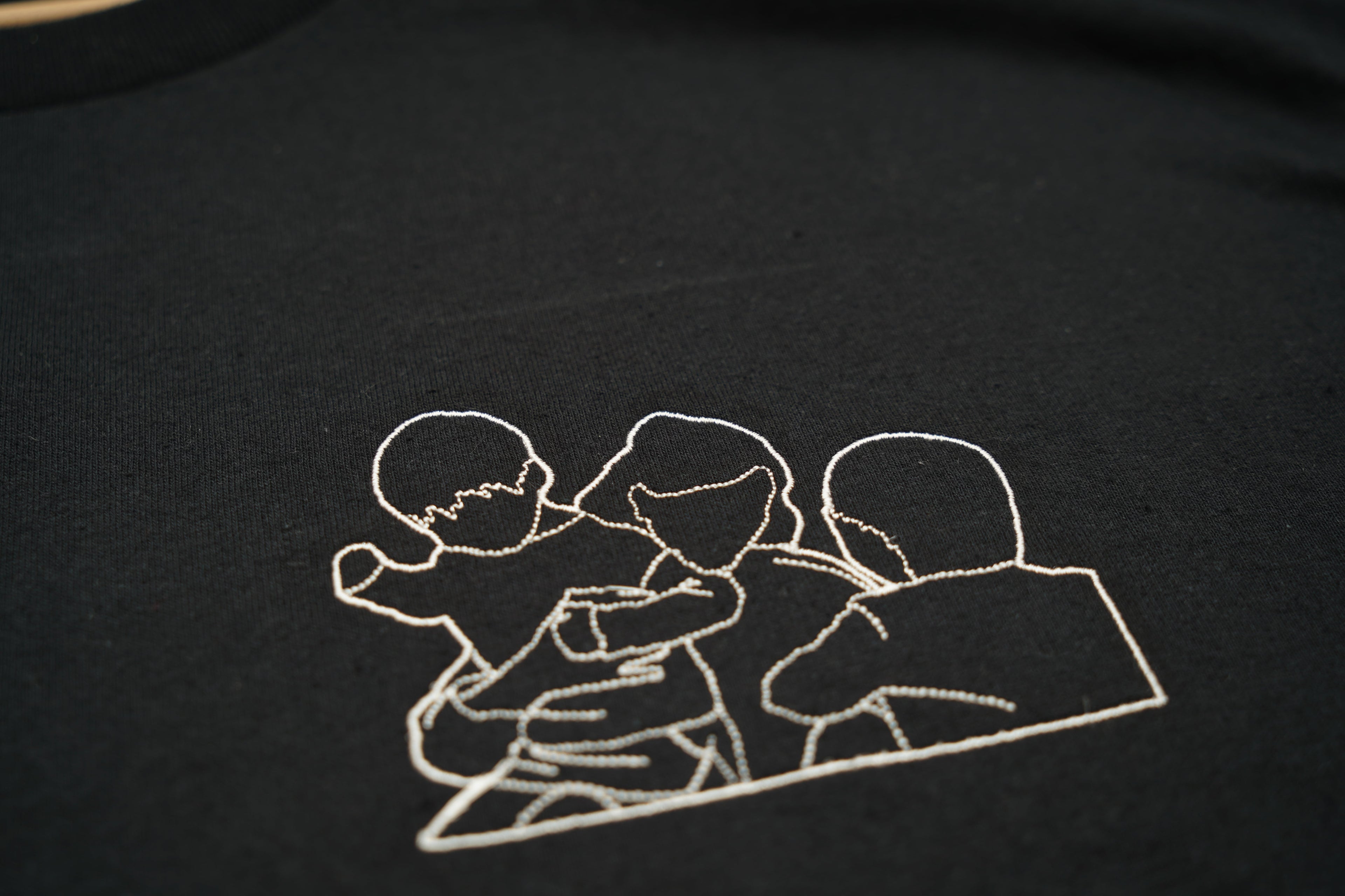 Triko s obrysem z vlastní fotky