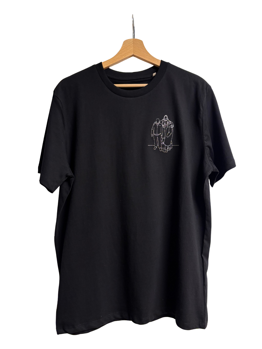 Triko s obrysem z vlastní fotky