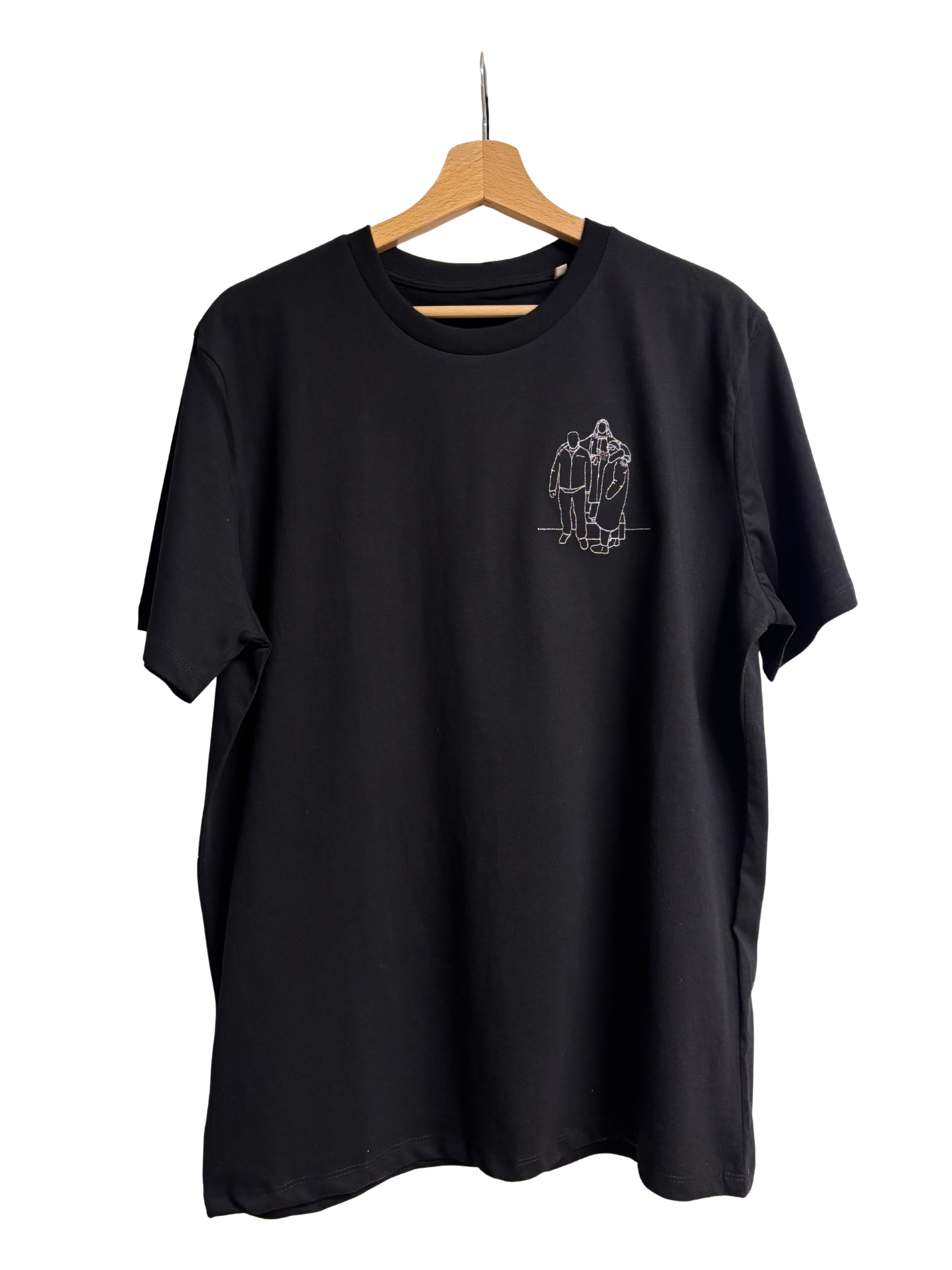 Triko s obrysem z vlastní fotky