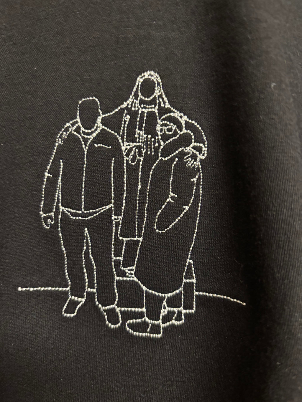 Triko s obrysem z vlastní fotky