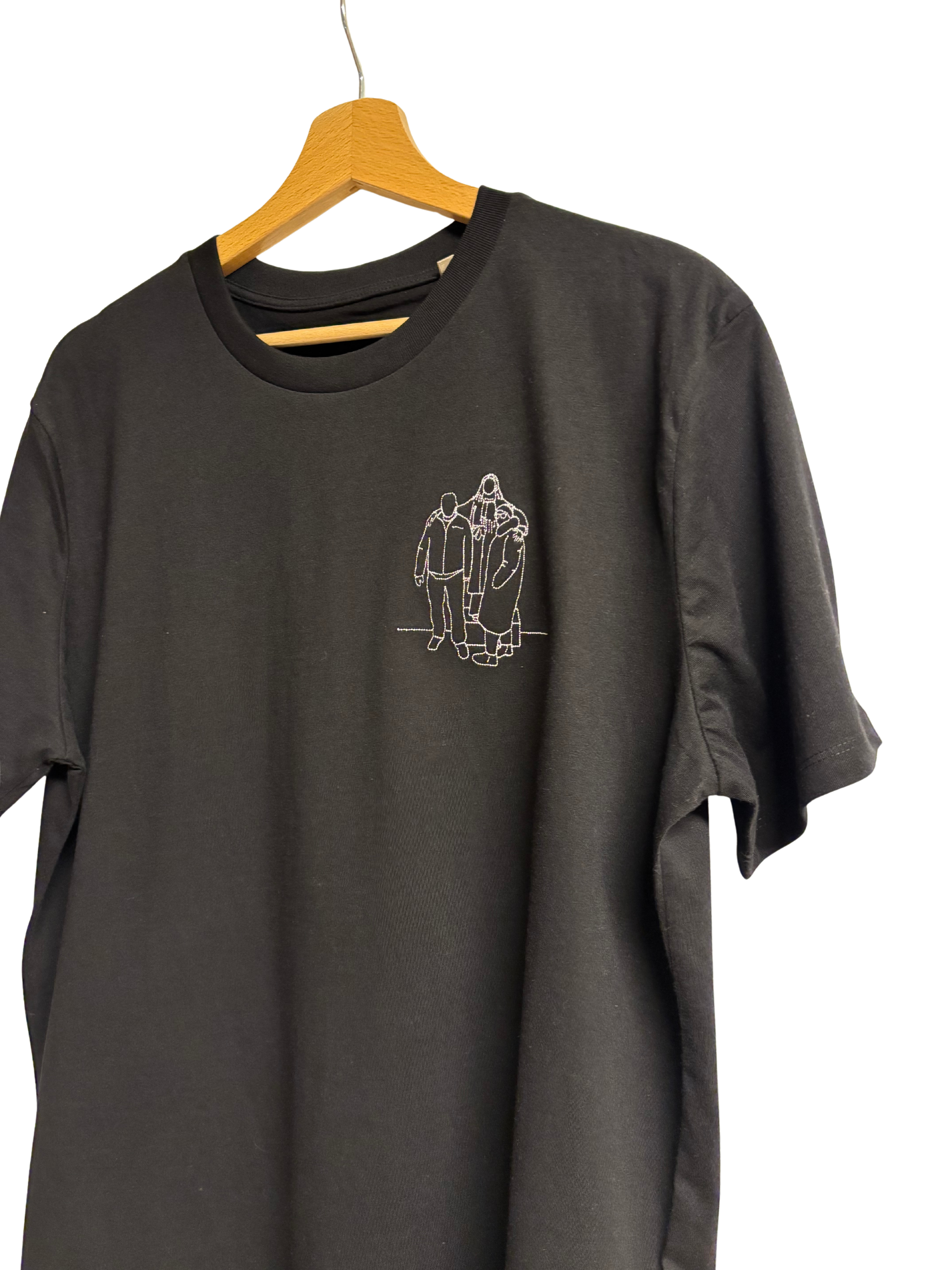 Triko s obrysem z vlastní fotky